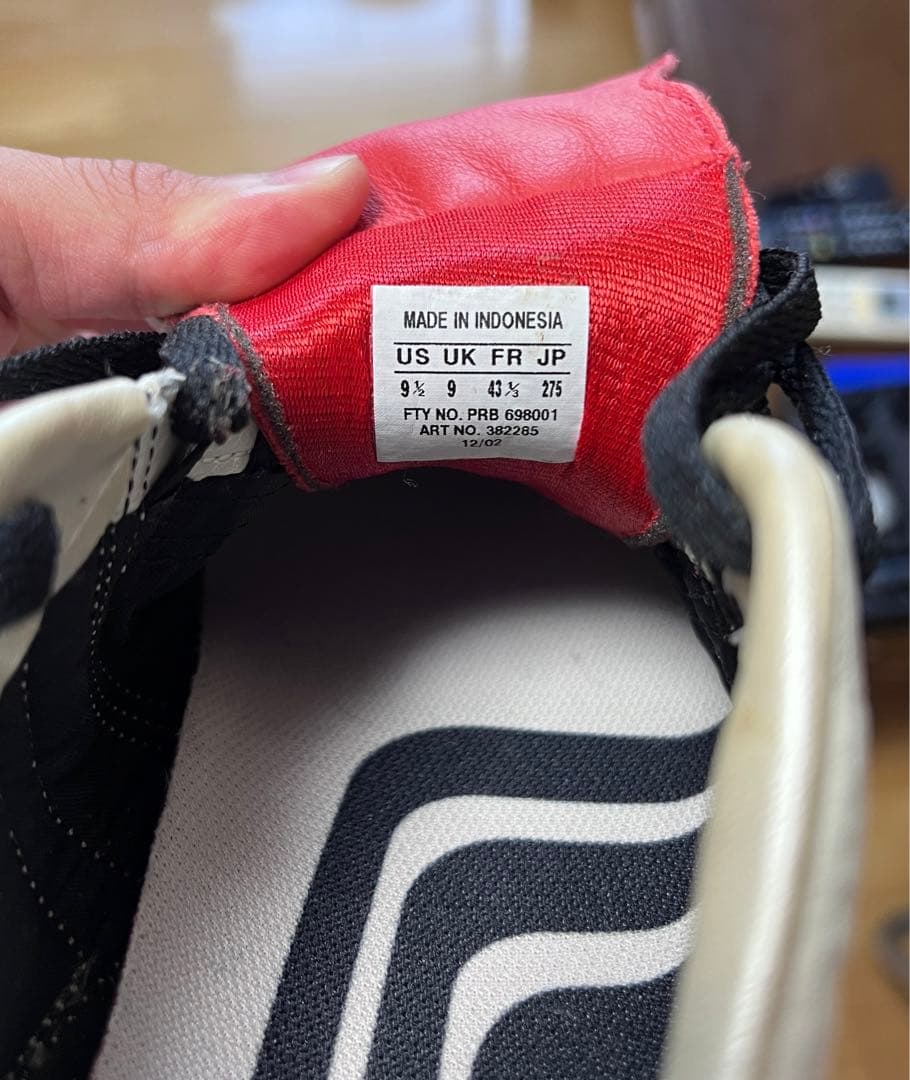 プレデター　マニア　白　ミックス