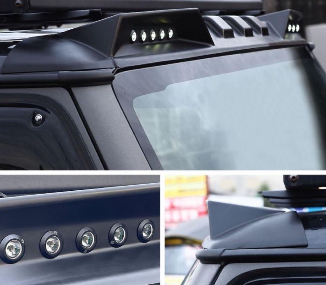 ジムニー JB64W JB74W LED ルーフマーカー（マットブラック）