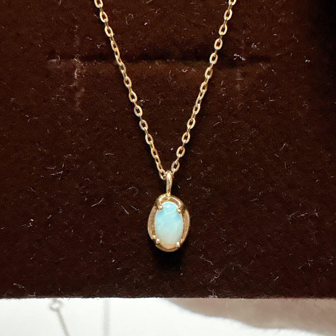 【レア】ete エテ オパール ネックレス ストーン ゴールド k10