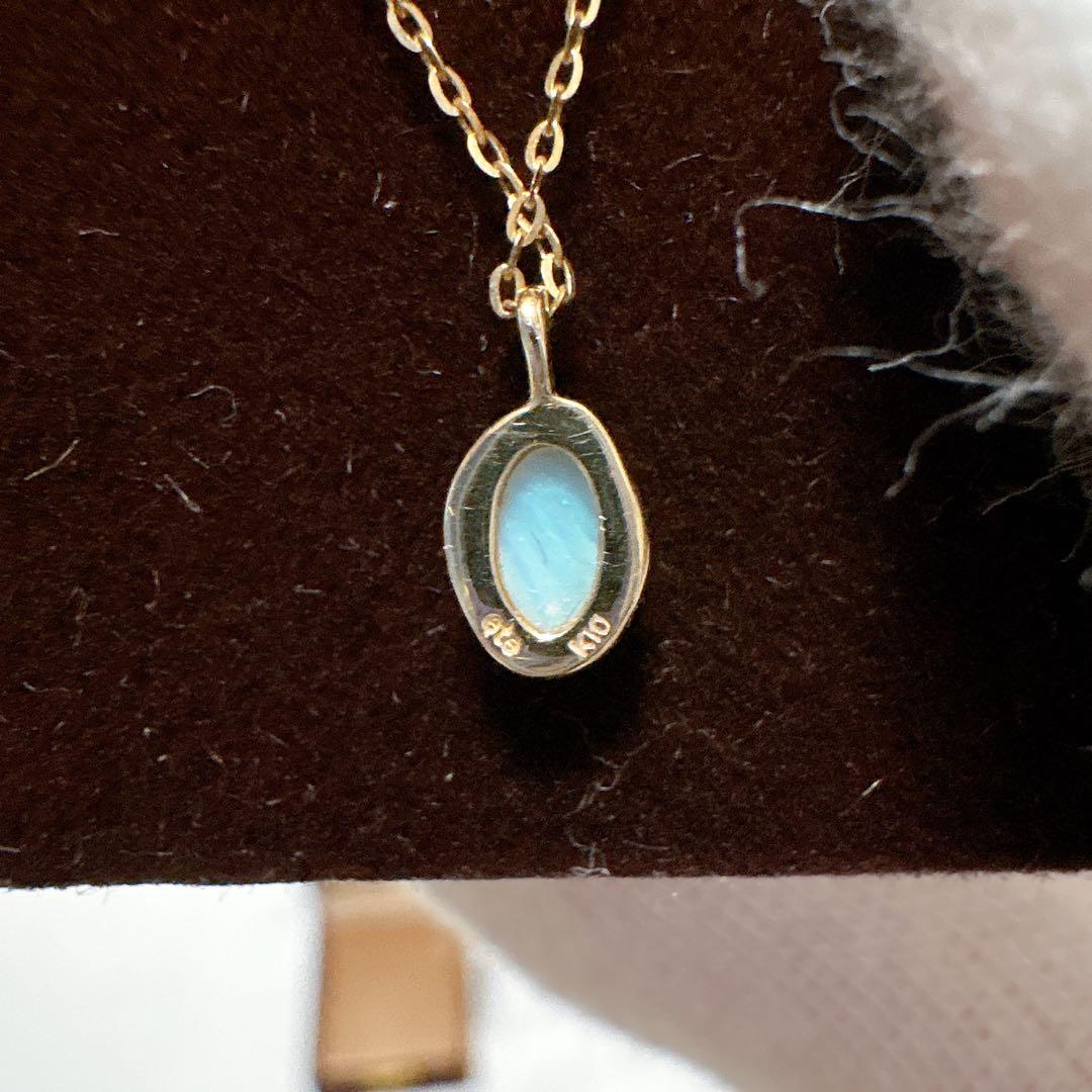 【レア】ete エテ オパール ネックレス ストーン ゴールド k10