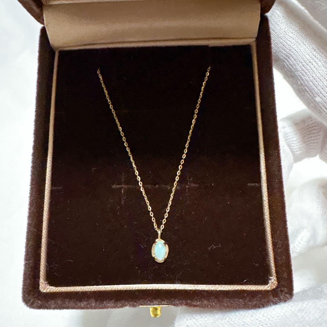 【レア】ete エテ オパール ネックレス ストーン ゴールド k10