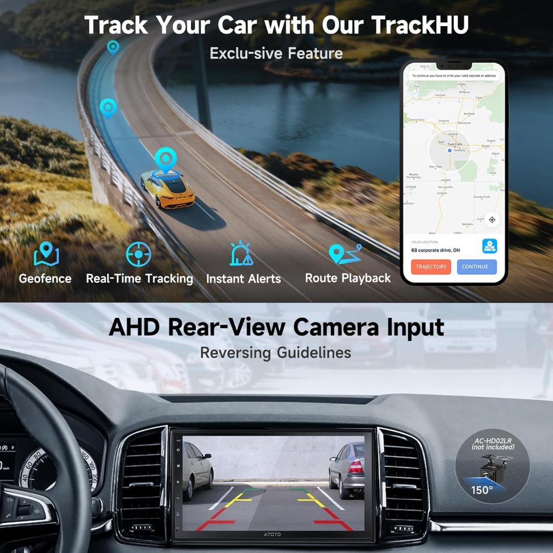 ATOTO A5L Android 7インチ ワイヤレスCarPlay
