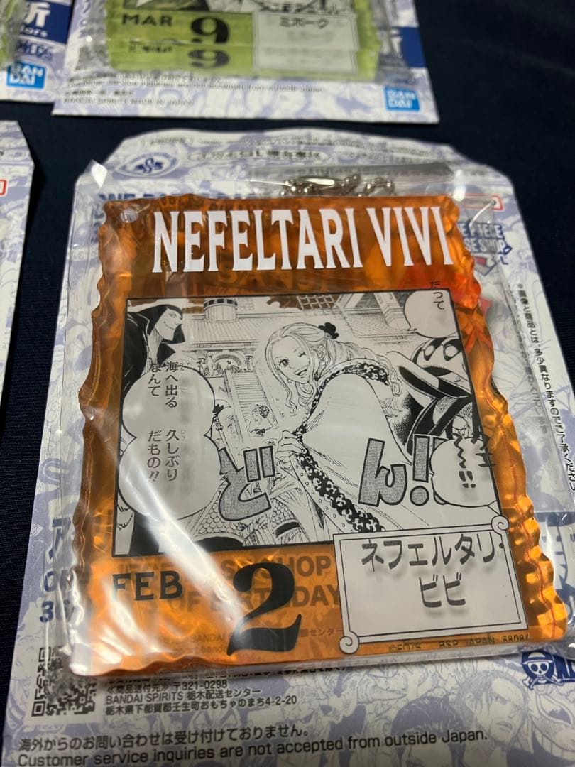 ONE PIECE BASE SHOP アクリルブロック　ゴーイングメリー号 他