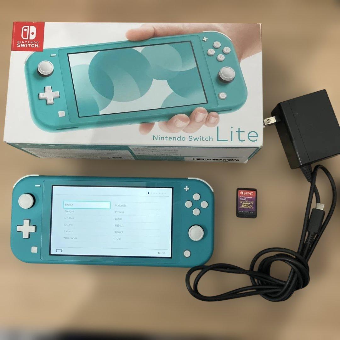 Nintendo Switch Lite ターコイズとポケモン　バイオレット