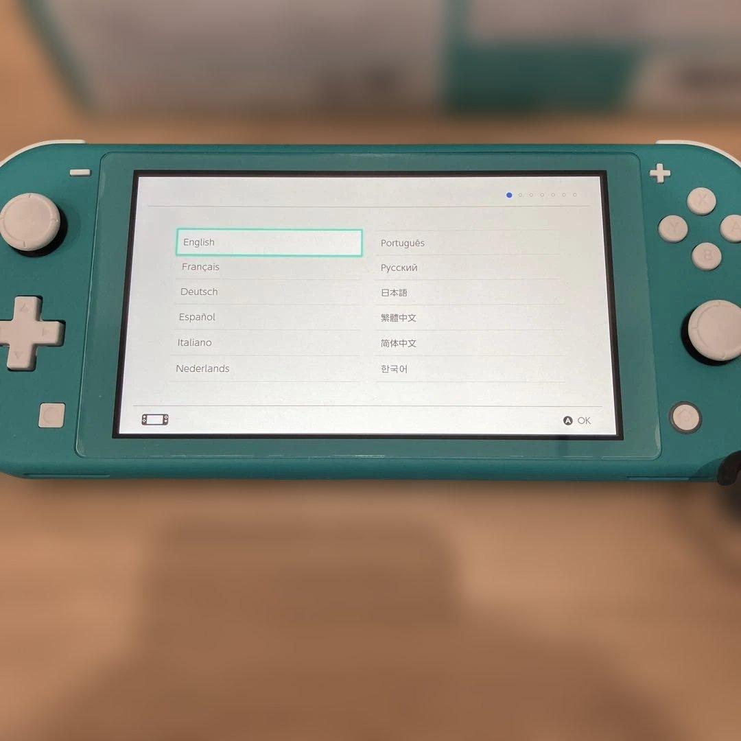 Nintendo Switch Lite ターコイズとポケモン　バイオレット