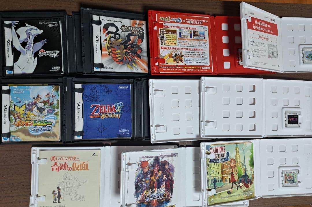 ニンテンドーDS・3DSソフト(1本ジャンク品) まとめ売り ケース付きあり②