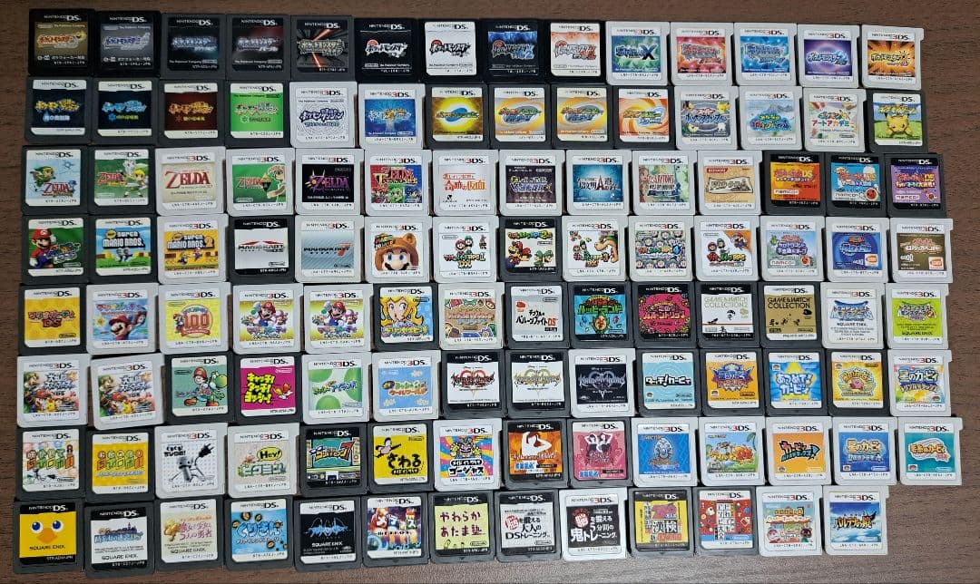ニンテンドーDS・3DSソフト(1本ジャンク品) まとめ売り ケース付きあり②