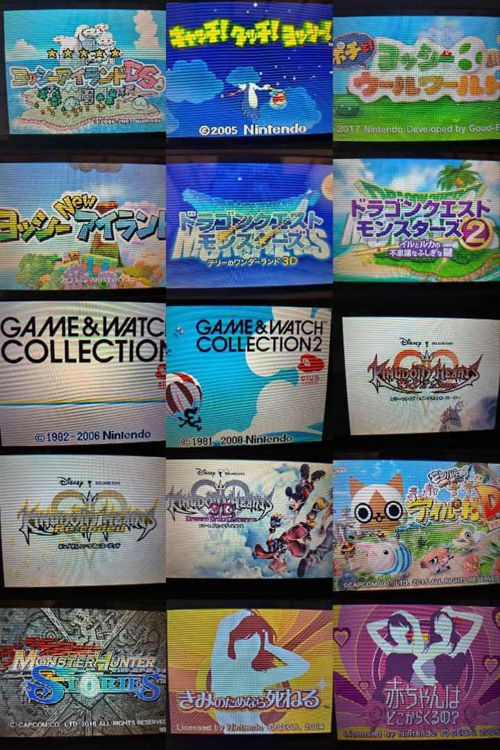 ニンテンドーDS・3DSソフト(1本ジャンク品) まとめ売り ケース付きあり②