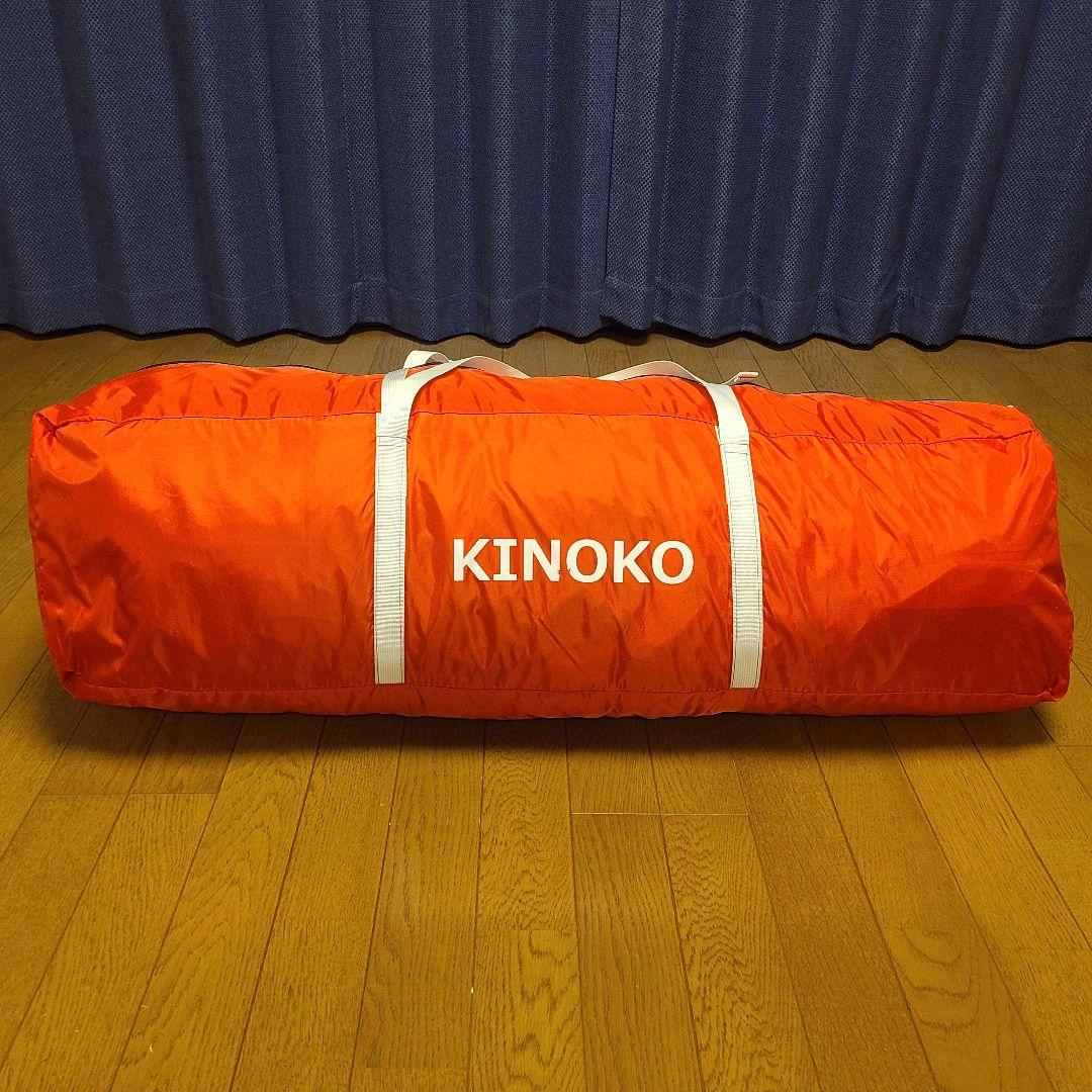 DOD キノコテント T4-610-RD 4人用 レッド ワンタッチ　アウトドア