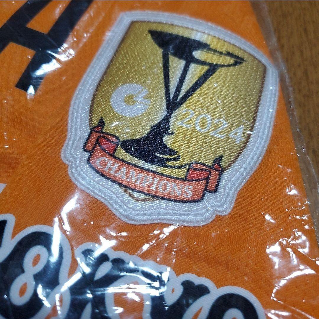 ★新品未使用★#61 増田 陸 橙魂オレンジレプユニチャンピオンエンブレム付 L