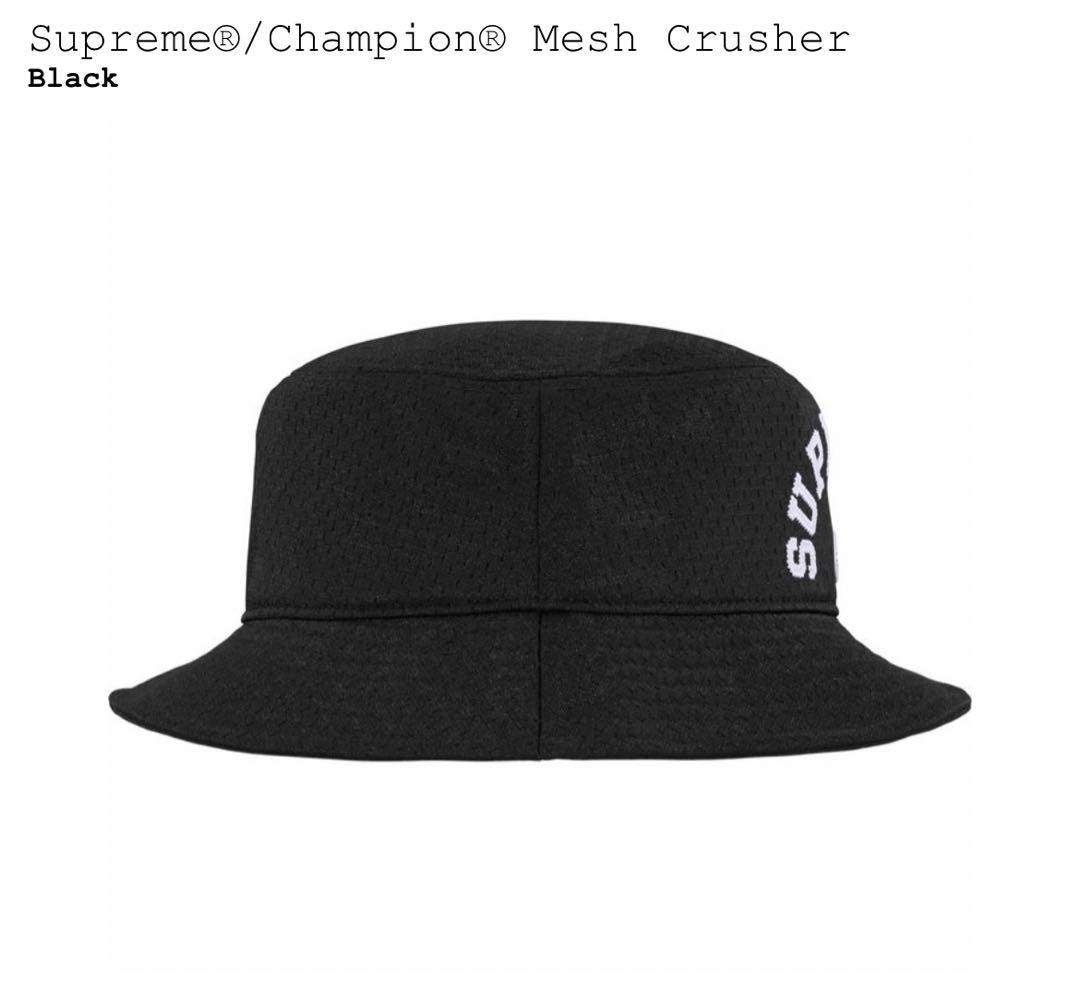 帽子 supreme champion mesh crusher
