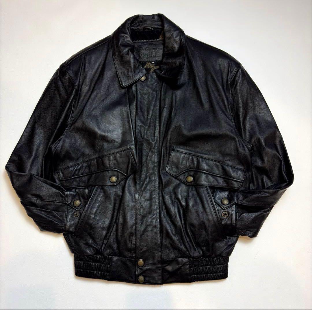 Strath Conar 牛革 A-2 レザージャケット フライト ジャケット