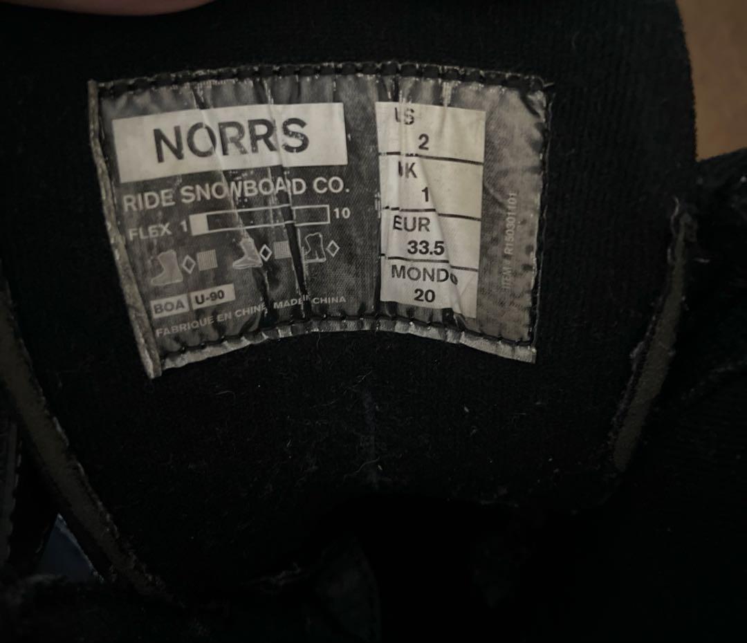 Ride Lowride スノーボード 120cm 3点セット