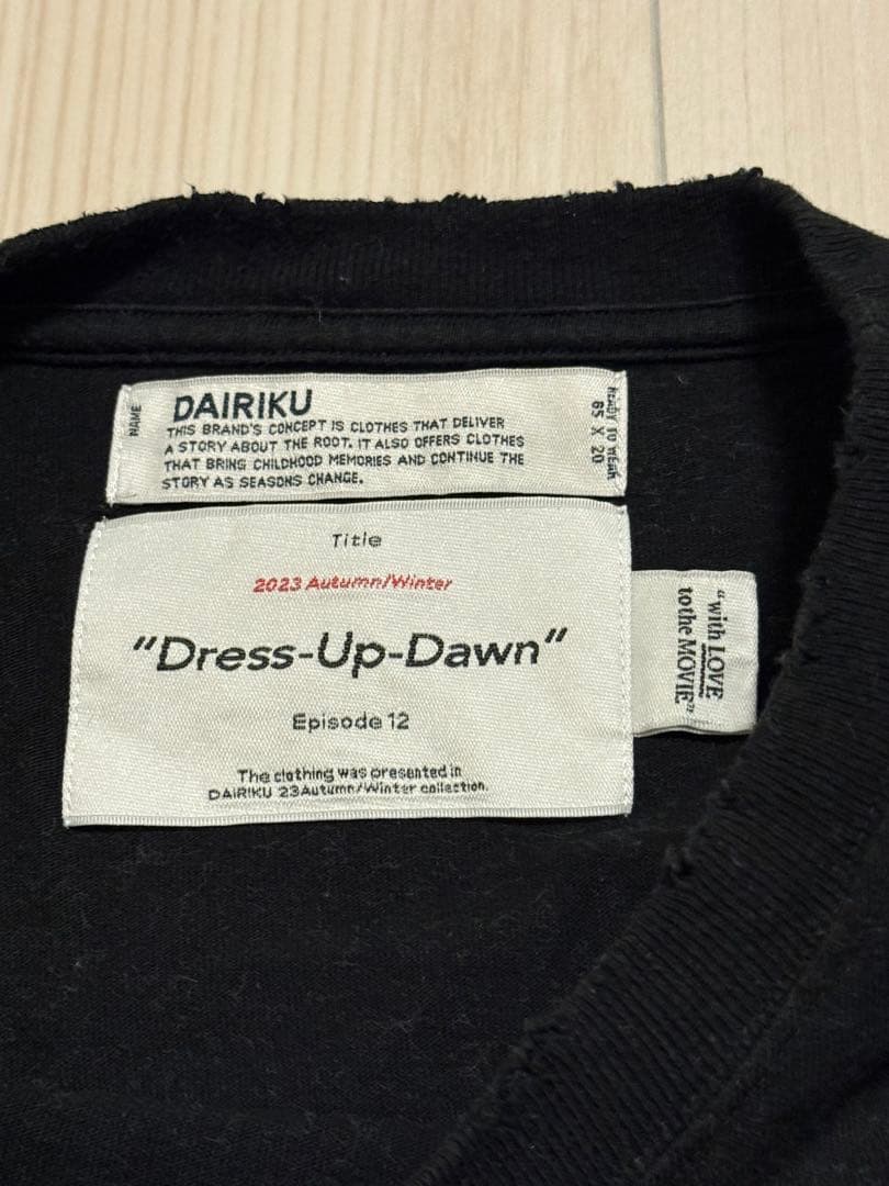 DAIRIKU/\"MOVIE\" カットソー