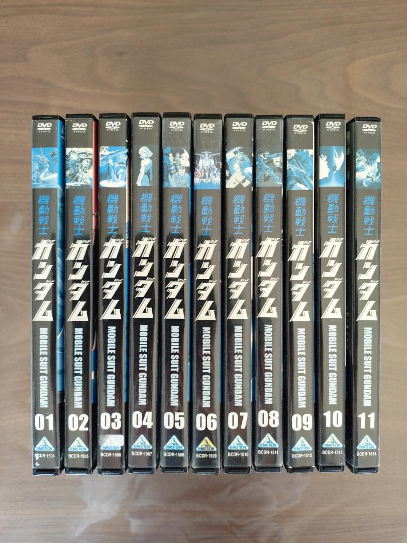 機動戦士ガンダム　全１１巻　DVD