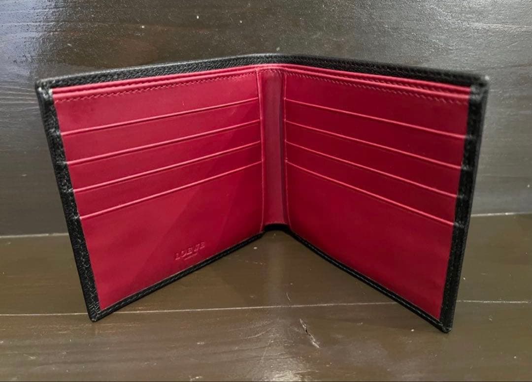 LOEWE ロエベ アナグラム 二つ折り財布 札入れ 103.30.302