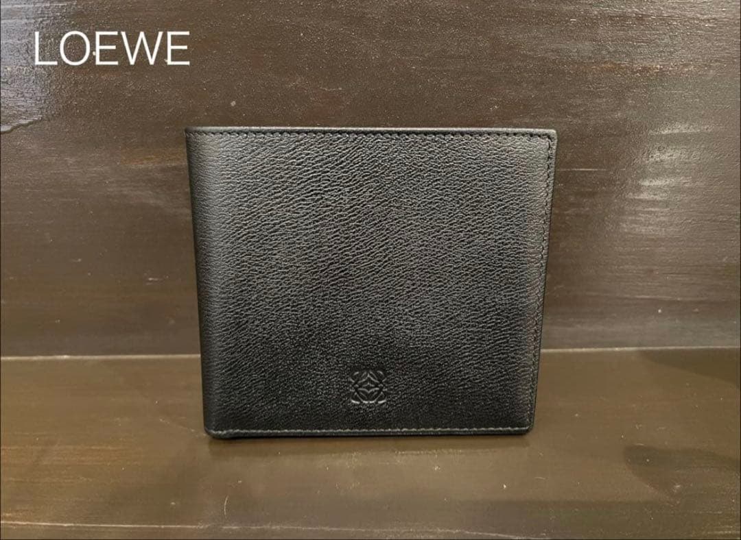 LOEWE ロエベ アナグラム 二つ折り財布 札入れ 103.30.302