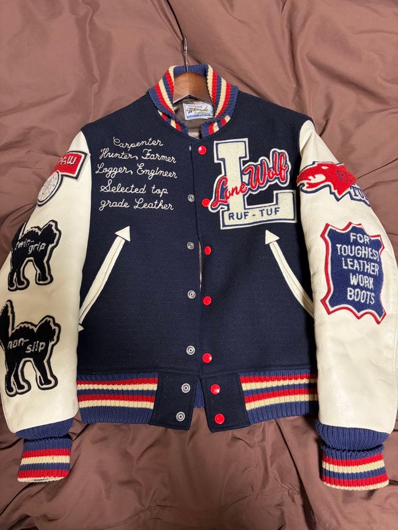 Lone Wolf カスタムメイド スタジャン 36