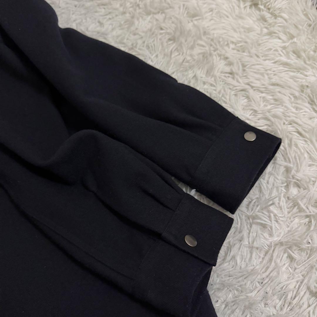 極美品✨23年MHL. FELTED WOOL SHIRTING JACKET