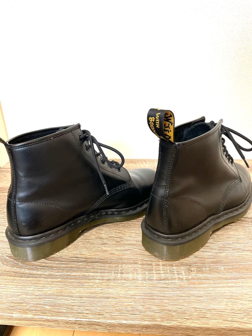 ドクターマーチン 6ホール 27cm UK8 ブラック