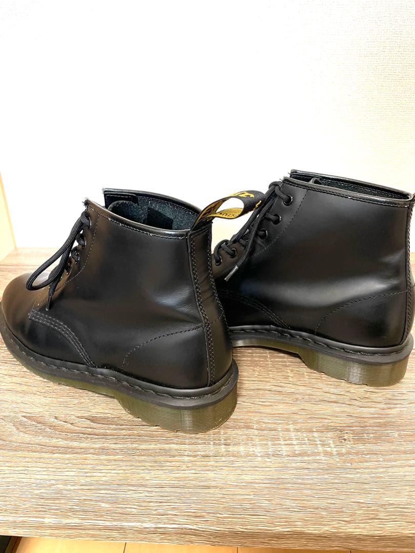 ドクターマーチン 6ホール 27cm UK8 ブラック