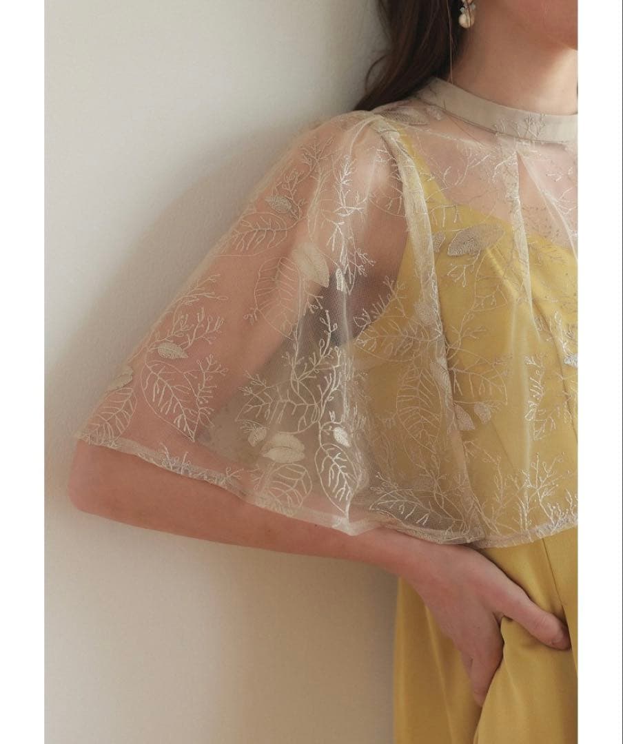 ⭐︎ぷーや⭐︎リーフレースデザインドレス　ボレロセット【Dorry Doll】