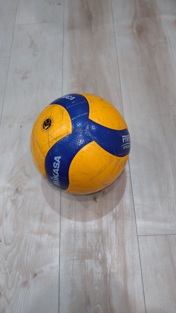 【国際公認球(正規品)】バレーボール ミカサ V300W 5球