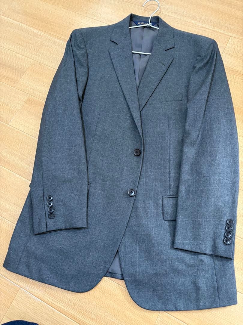 未使用　ブルックスブラザーズ　ウールフランネル　フィッツジェラルド　スーツ　39