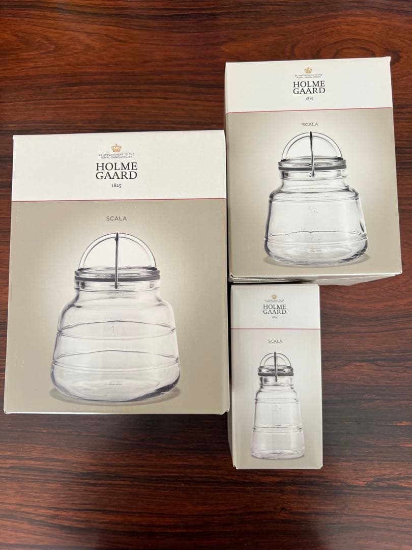 スカーラ　保存容器　三点セット