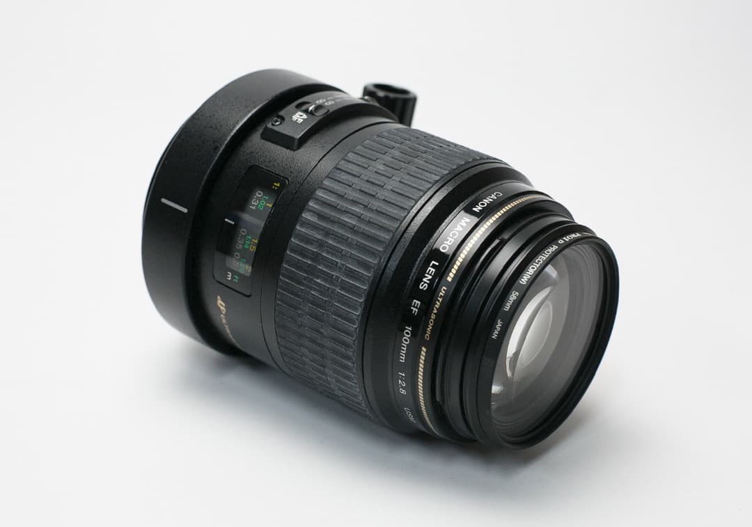 Canon EF 100mm f/2.8 マクロ USM レンズ（作例あり）