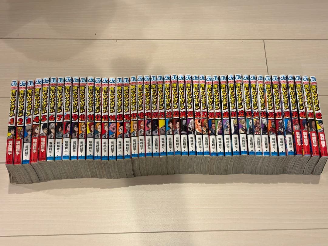 僕のヒーローアカデミア 1〜42巻 全巻セット ヒロアカ 堀越耕平