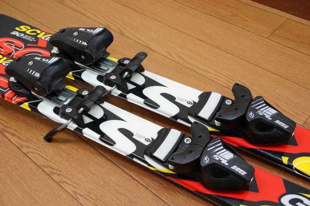 メンテ済 90cm 靴19cm CARVING スキーセット