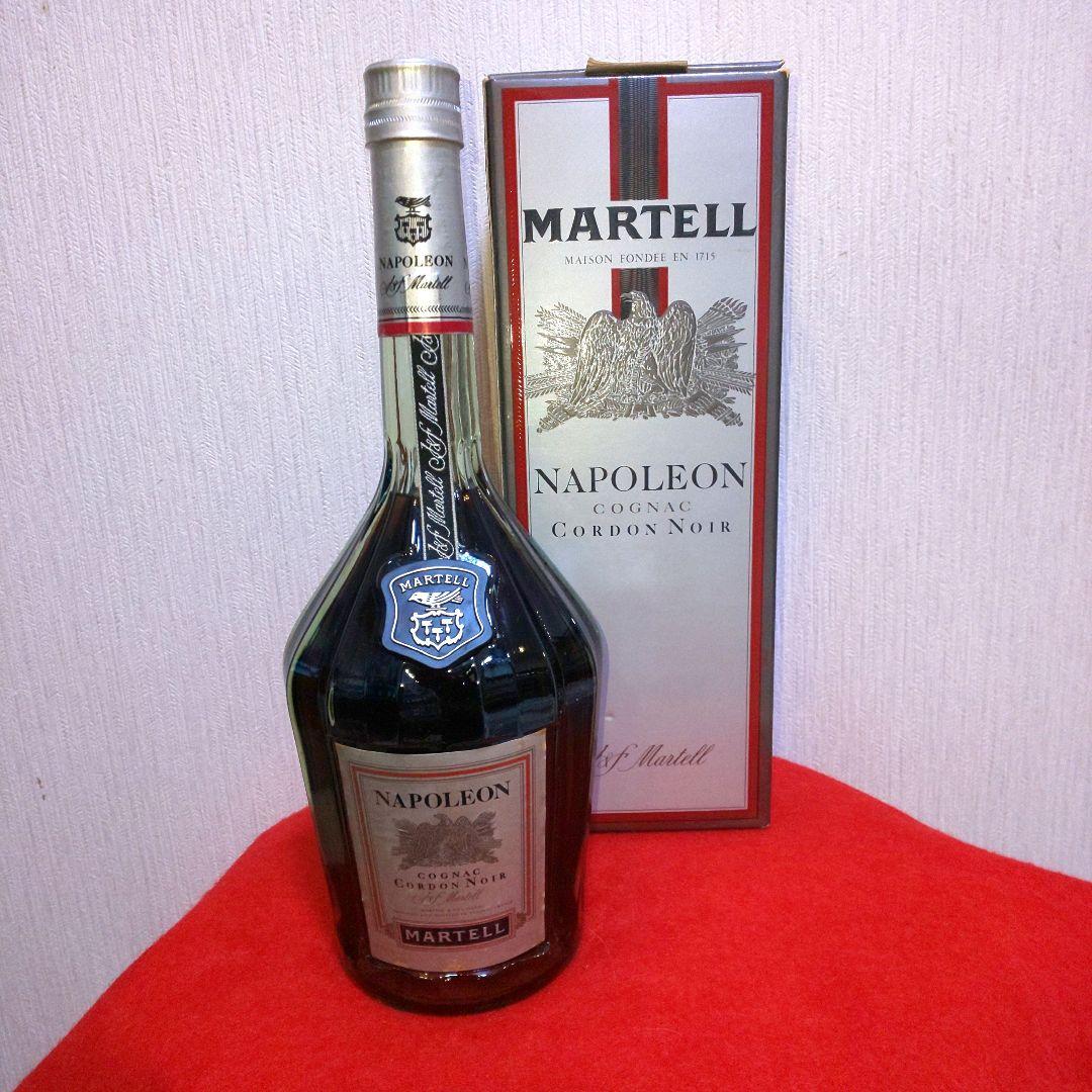 貴重古酒 コニャック マーテル コルドン ノアール ナポレオン 未開封品 箱付き