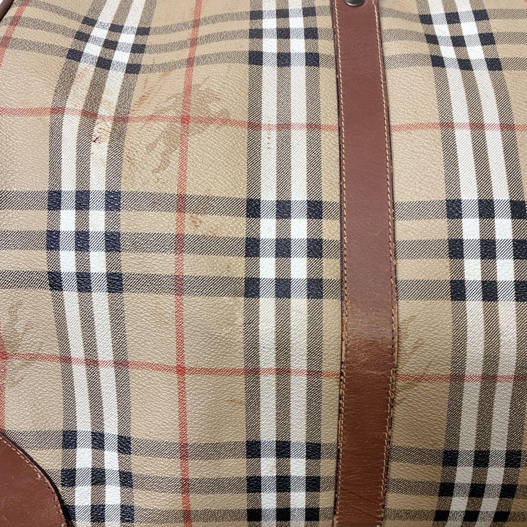 バッグ burberrys vintage boston bags nova check