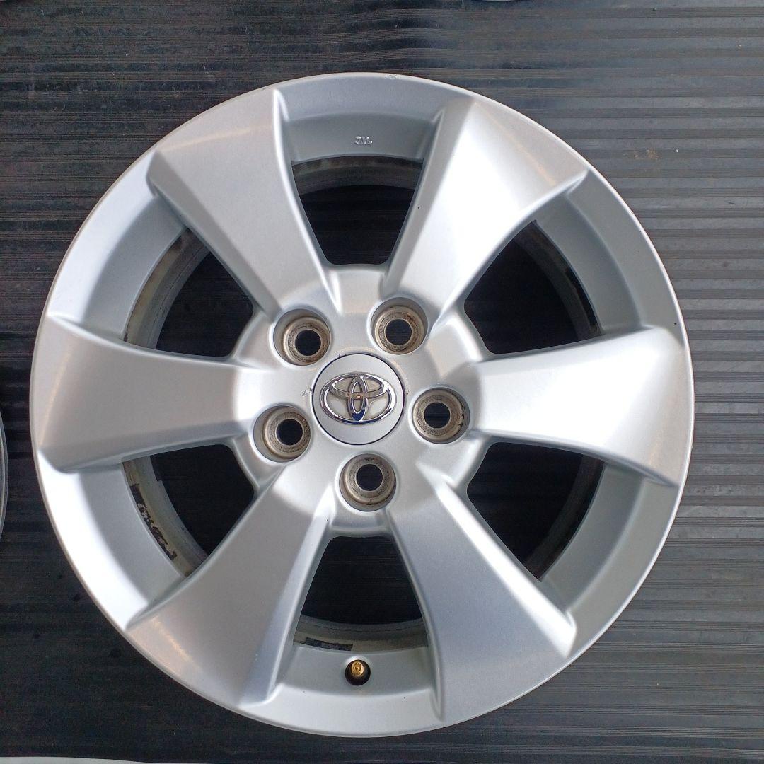 TOYOTAアルファード 純正16インチアルミホイール2本 2-②