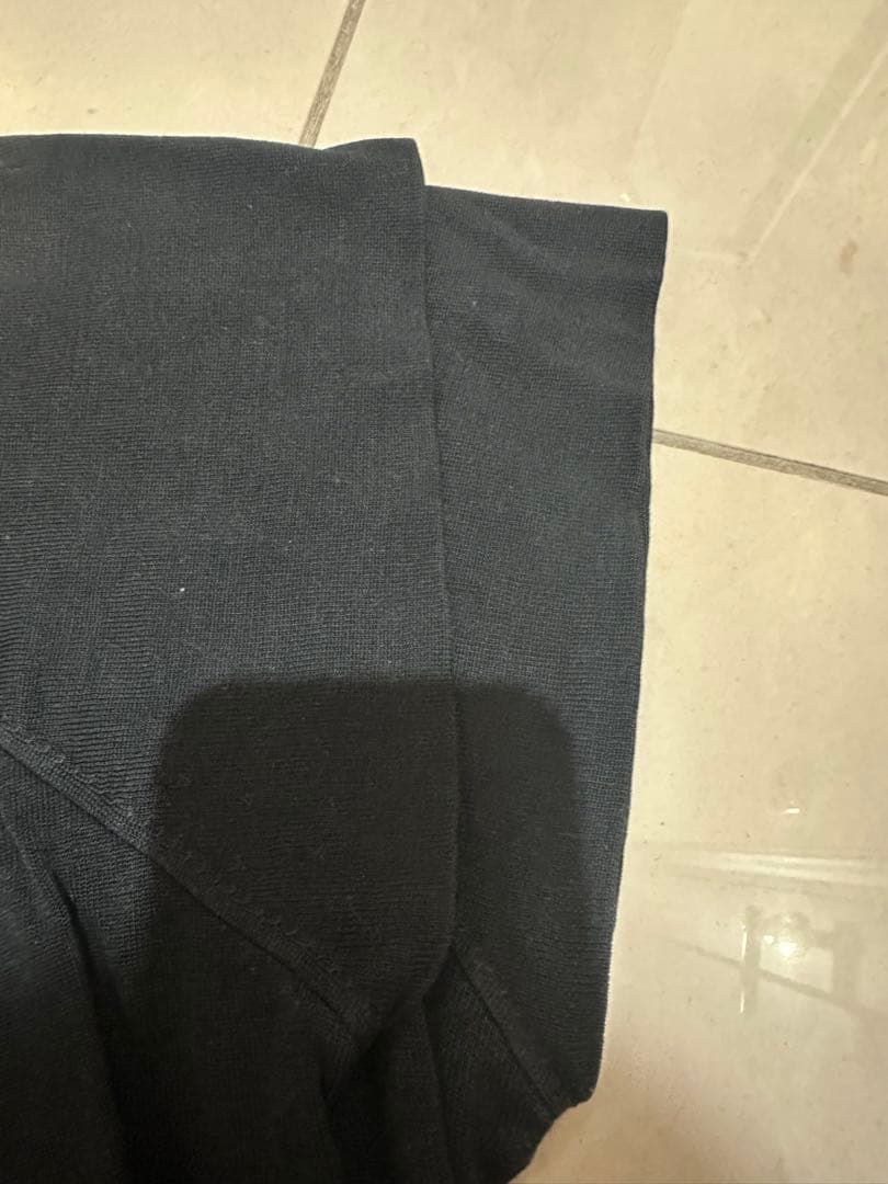 CHANEL ヴィンテージブラック ニット CCロゴ刺繍