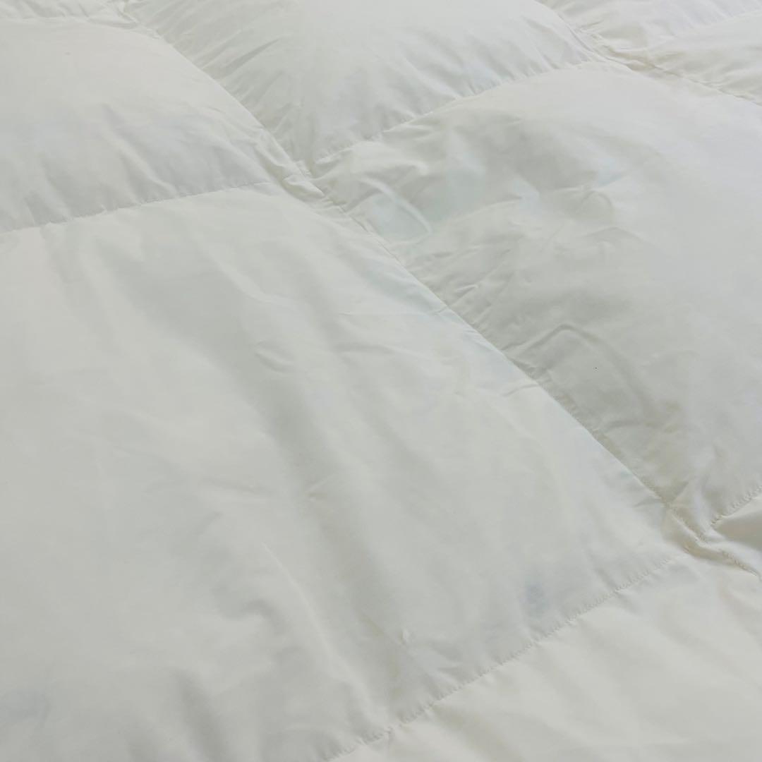 羽毛布団 シングル 抗菌防臭羽毛 きなり 150×210cm 日本製