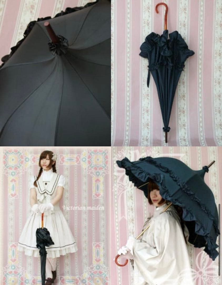 Victorian maiden ノーブルフリルパゴダアンブレラ