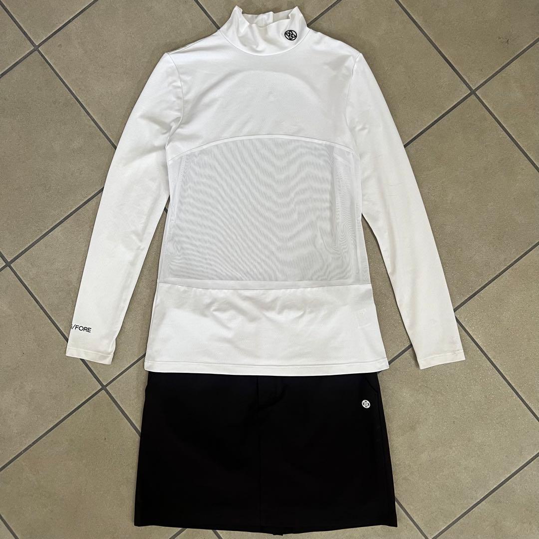 G/FORE ジーフォア　セットアップ　長袖シャツ　スカート ゴルフ　38 M