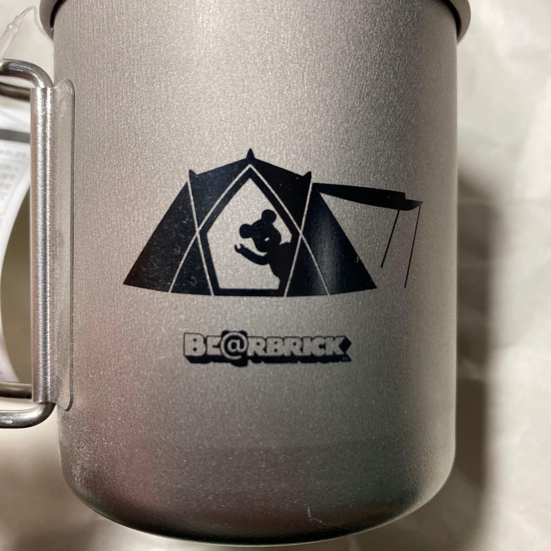 【限定】スノーピーク BE@RBRICK ベアブリック チタンシングルマグ300