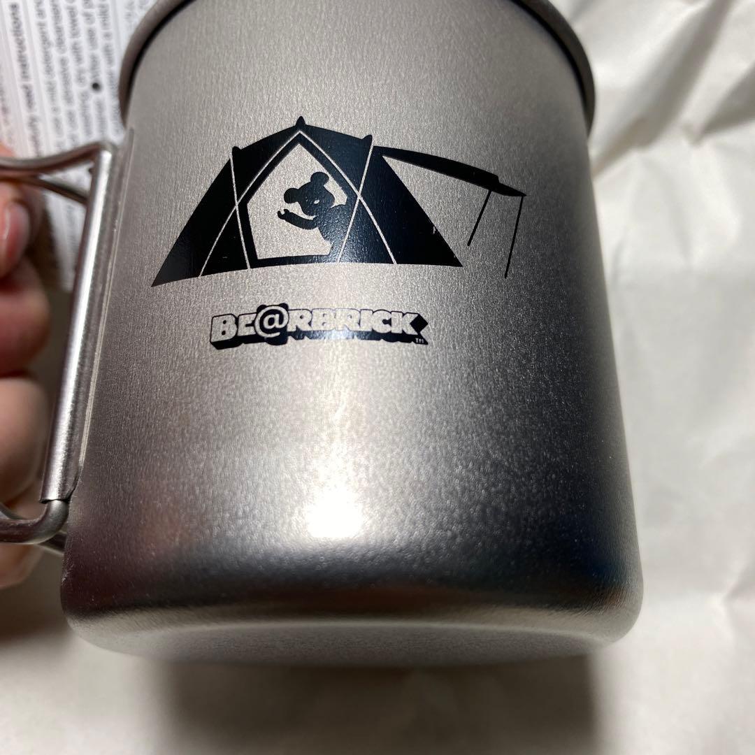 【限定】スノーピーク BE@RBRICK ベアブリック チタンシングルマグ300