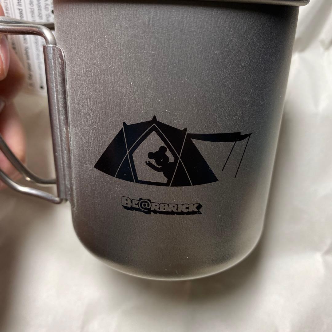 【限定】スノーピーク BE@RBRICK ベアブリック チタンシングルマグ300