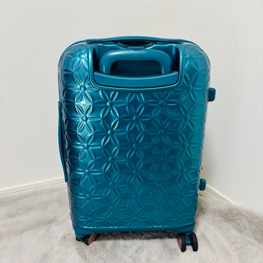 良品　サムソナイト　Theoni　スーツケース　TSAロック　4輪　ターコイズ