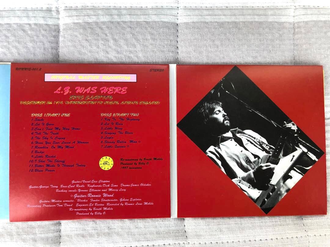 洋楽 ERIC CLAPTON LZ WAS WHERE