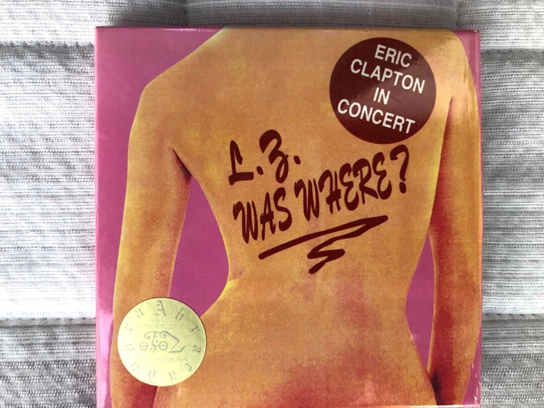 洋楽 ERIC CLAPTON LZ WAS WHERE