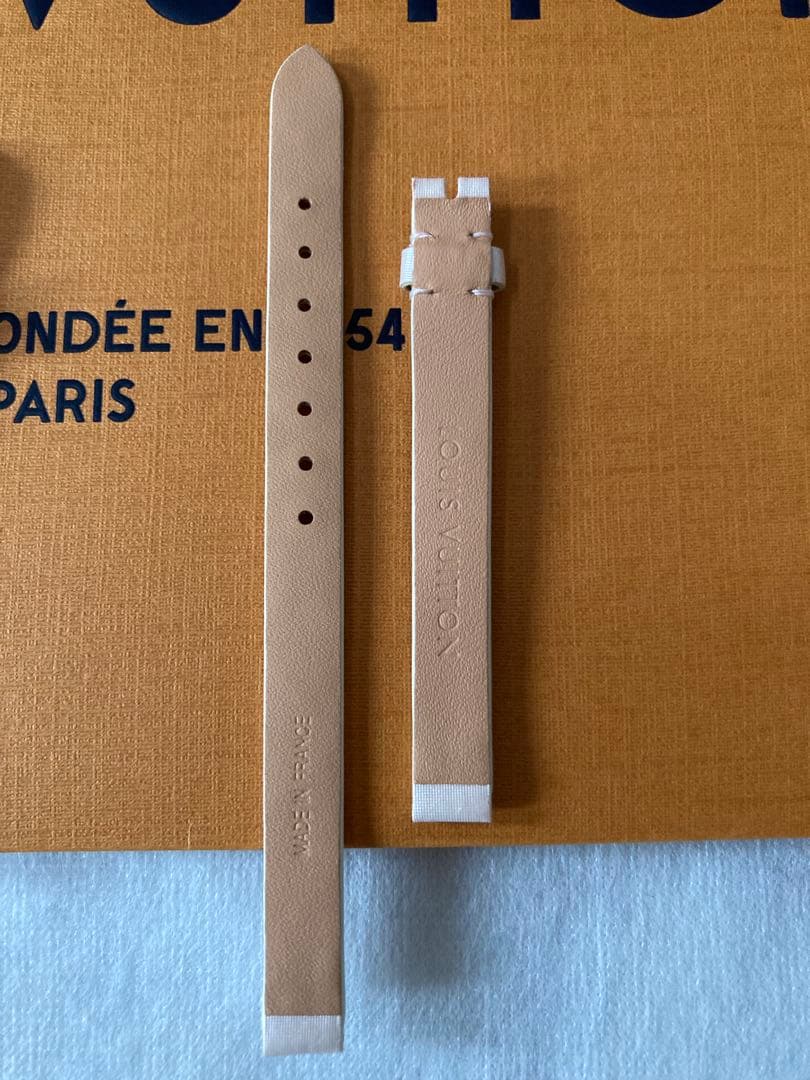 ⭐️未使用❗️ルイ・ヴィトン 腕時計ビジュの レザーサテンベルト 2本セット❗️正規品