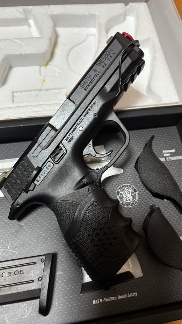 美品Smith & Wesson M&P9 ガスガン ガスブローバック東京マルイ
