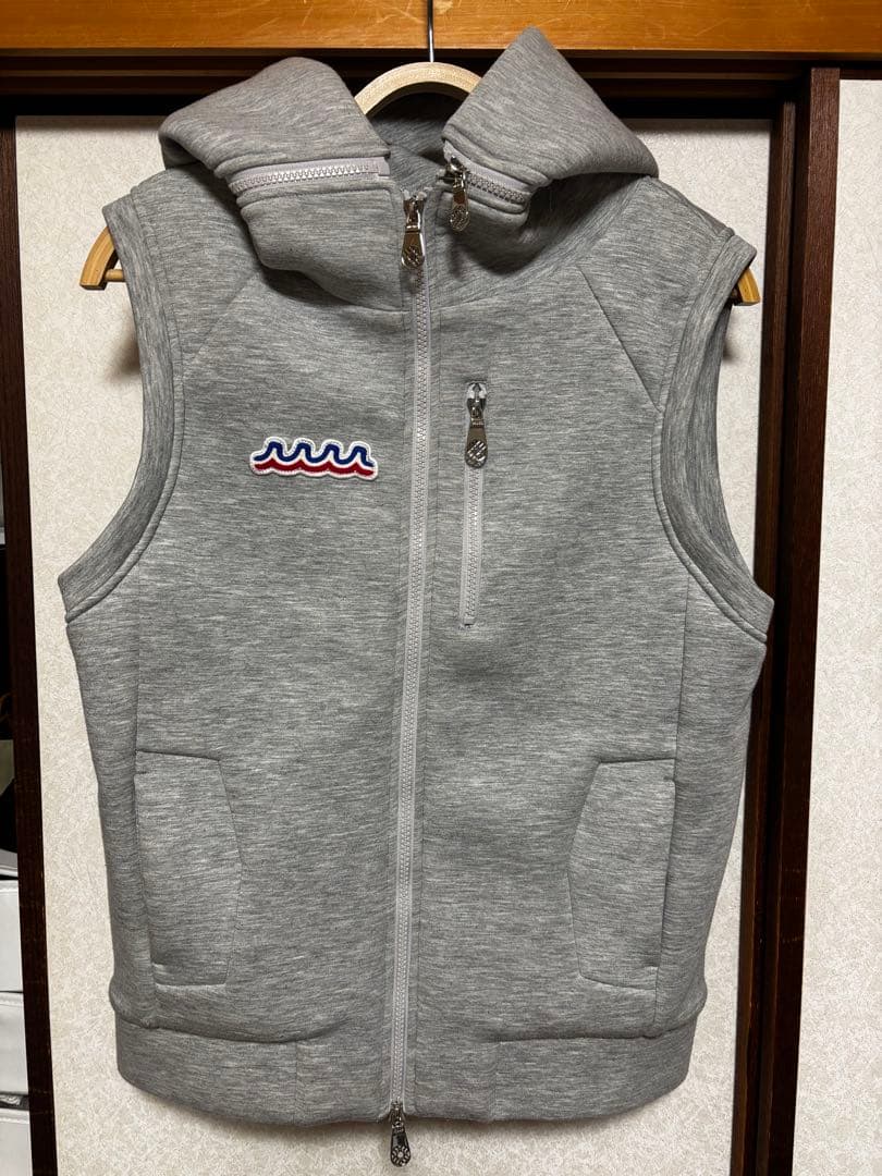 ◆ムータマリン◆muta ダウンベスト　グレー　人気のSサイズ