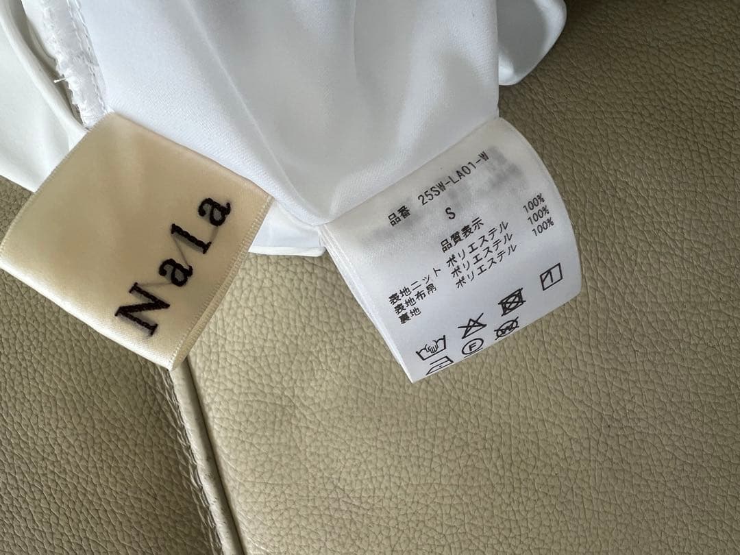 Nala ナラ　cactus カクタス　オールインワン　ホワイト　S