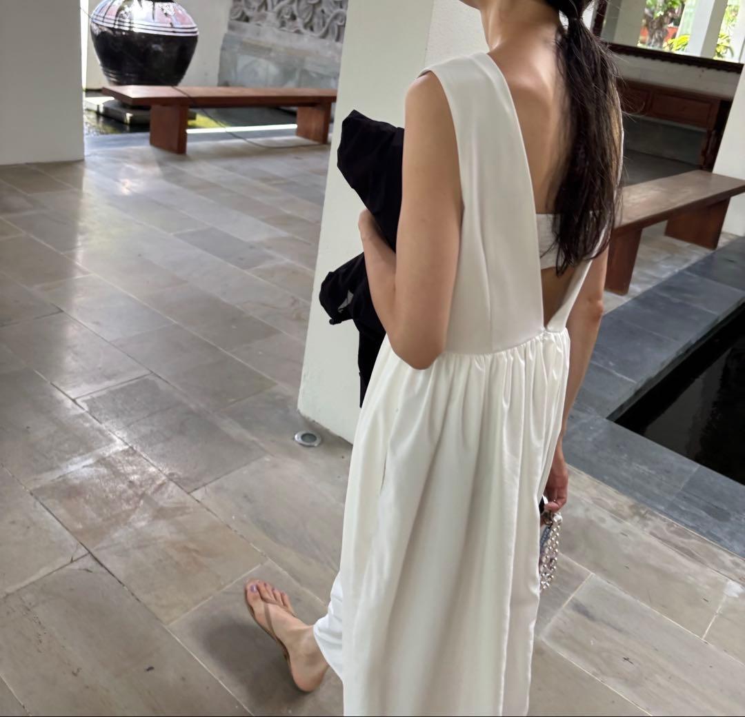 Nala ナラ　cactus カクタス　オールインワン　ホワイト　S